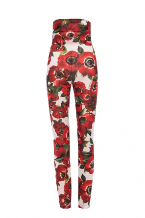 Floral-printed leggings, zdjęcie 1 Floral-printed leggings od Dolce & Gabbana